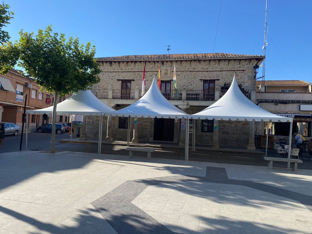 Alquiler de jaimas en Toledo, Gálvez